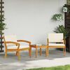 vidaXL Bistro Set Brown 45 x 45 x 38cm Solid Acacia wood