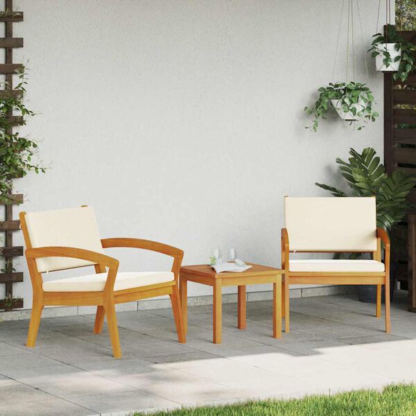 vidaXL Bistro Set Brown 45 x 45 x 38cm Solid Acacia wood