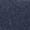 vidaXL Stair Mats 15 pcs 65x21x4 cm Dark Grey and Blue Rectangular Edge