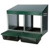 Kerbl Double Chicken Laying Nest 53x52x43.5 cm Plastic Green