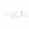 vidaXL Greenhouse with Steel Frame White 110 m&sup2; 22x5x2.3 m