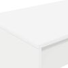 vidaXL Bed Desk White 100 x 45 x 75 cm Engineered Wood