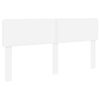 vidaXL Headboard White Engineered wood