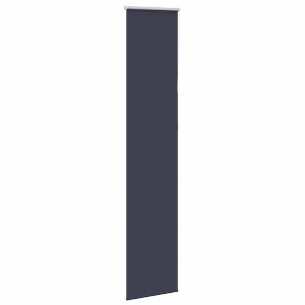 vidaXL Roller Blind Blackout Marine 45x210 cm Fabric Width 40.7 cm Polyester