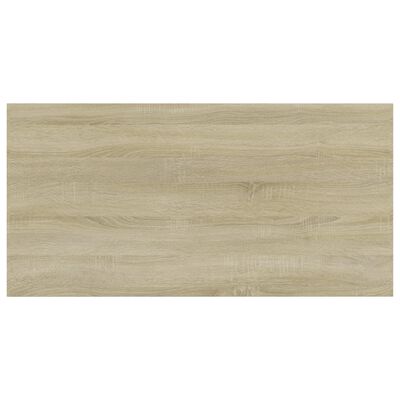 vidaXL Bookshelf Boards 4 pcs Sonoma Oak 80x40x1.5 cm Engineered Wood