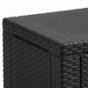 Keter Cube Storage Pouffe Graphite 213816