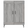 vidaXL Sideboard Grey Sonoma 69.5x34x90 cm Engineered Wood