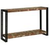 vidaXL Console Table Multicolour 120 x 33 x 75 cm Solid reclaimed wood