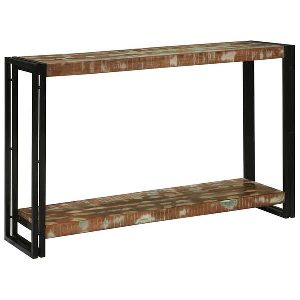 vidaXL Console Table Multicolour 120 x 33 x 75 cm Solid reclaimed wood