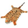 vidaXL Carpet | Brown with tiger stripes | Polyester | 144 cm x 78 cm | Rug
