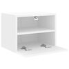 vidaXL TV Wall Cabinet White 40x30x30 cm Engineered Wood