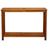 vidaXL Garden Console Table 110x40x75 cm Solid Acacia Wood