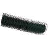 vidaXL Hexagon Fence 0.6 x 50 m PVC Green