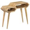 vidaXL Console Table Solid Mango Wood 90x35x76 cm