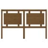 vidaXL Bed Headboard Honey Brown 155.5x4x100 cm Solid Pine Wood