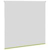 vidaXL Roller Blind Blackout Leaves Green 160x130 cm Fabric Width 156.6 cm Polyester