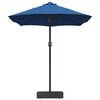 vidaXL Garden Parasol Azurblau 385 x 209 x 244 cm Polyester
