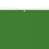 vidaXL Vertical Awning Light Green 60x800 cm Oxford Fabric