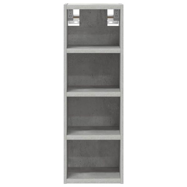 vidaXL Hanging Cabinet Riga Concrete Grey 20x29.5x60 cm Engineered Wood