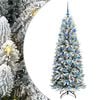 vidaXL Artificial Christmas Tree White 180 cm