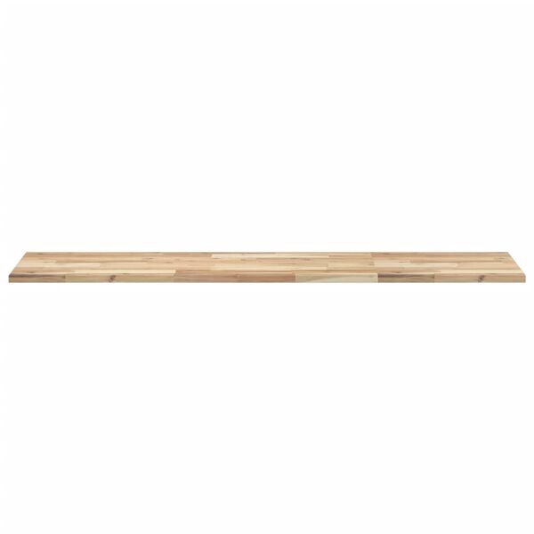 vidaXL Floating Shelf 140x40x2 cm Untreated Solid Wood Acacia