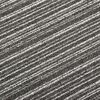 vidaXL Carpet 20 pcs Striped Anthracite 50 x 50 cm 100% Polypropylene
