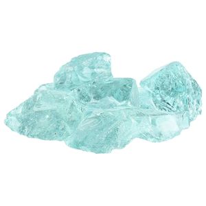 vidaXL Garden Stones Turquoise 12 cm Glass