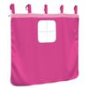 vidaXL Curtains for Loft Bed with Tunnel Pink Polyester