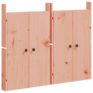 vidaXL Outdoor Kitchen Doors MEPPEL 2 pcs 50x9x82 cm Solid Wood Douglas