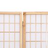 vidaXL Folding 4-Panel Room Divider Japanese Style 160x170 cm