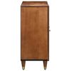 vidaXL Sideboard with Shelf Brown 90 x 33 x 75 cm Solid Mango Wood