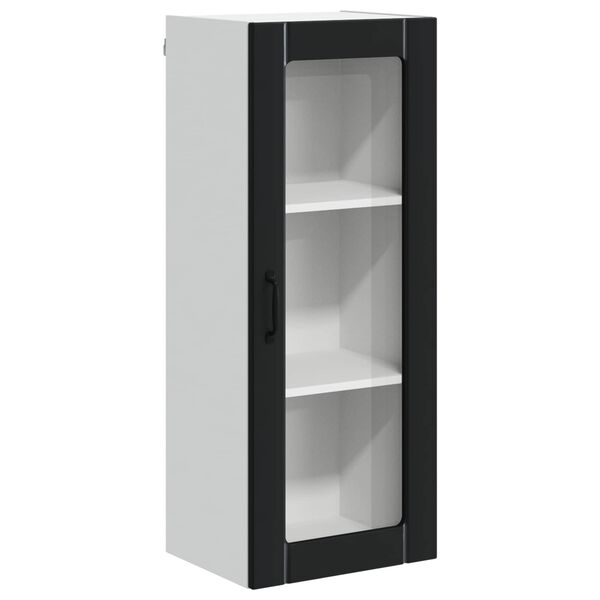 vidaXL Kitchen Cabinet Black 40 x 31 x 100 cm Engineered Wood