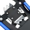 vidaXL 3 in 1 Snowshoes Blue and Black 21 inches Aluminum and HDPE