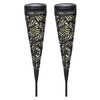 Luxform Solar LED Garden Light Torch Jersey 2 pcs Metal