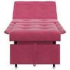 vidaXL Sofa Bed Wine Red 194 x 67 x 82 cm Velvet