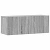 vidaXL 3 Piece TV Cabinet Set Grey Sonoma Engineered Wood