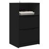 vidaXL Bedside Table Black 40 x 30 x 467 cm Engineered Wood