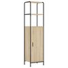 vidaXL Highboard Sonoma Oak 40 x 33 x 161 cm Engineered Wood