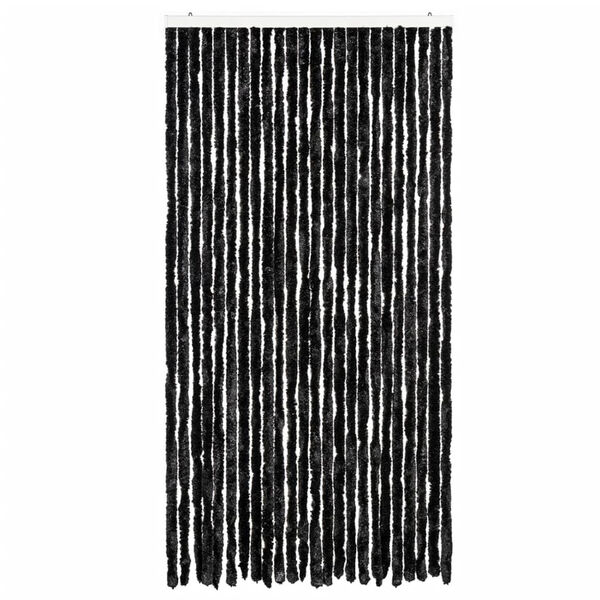 vidaXL Fly Curtain Anthracite 100x200 cm Chenille