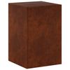 vidaXL Plant Stand Rusty 40 x 40 x 60 cm Weathering Steel