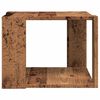 vidaXL Coffee Table Old Wood 40x40x30 cm Engineered Wood
