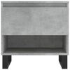 vidaXL Coffee Tables 2 pcs Concrete Grey 50x46x50 cm Engineered Wood