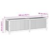 vidaXL Garden Storage Box 200x50x58 cm Solid Acacia Wood