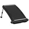 vidaXL Solar Pool Heating Panel | Black | HDPE, PC, Aluminium | 72.5x46 cm