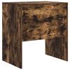 vidaXL Desk Smoked Oak 70 x 50 x 76 cm