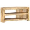 vidaXL Corner TV Cabinet 90x45x45 cm Solid Mango Wood