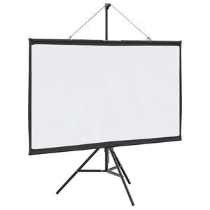 vidaXL Projection Screen with Tripod 72 Inch 16:9