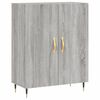 vidaXL Sideboard Grey Sonoma 69.5x34x90 cm Engineered Wood