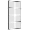 vidaXL Sliding Door with Hardware Set 102,5x205 cm ESG Glass&Aluminium