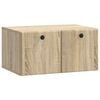 vidaXL Wall-Mounted TV Cabinet 59.5 x 41 x 30 cm Sonoma Oak